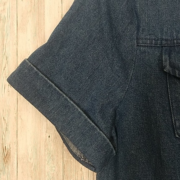 Alexia Admor Denim Romina Shirt Dress Medium - Picture 10 of 16